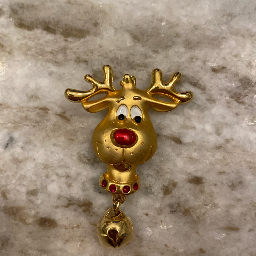 Rudolph brooch